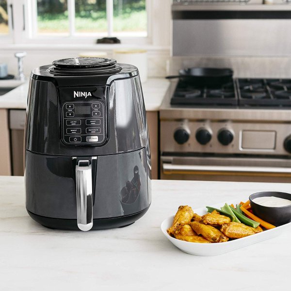 4-qt Air Fryer with Removable Multi-Layer Rack