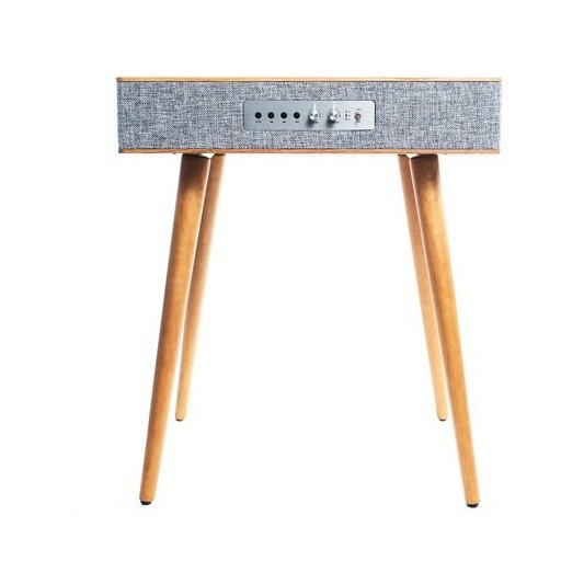 Sierra 现代风格小木桌 内置360°扬声器 带无线充电