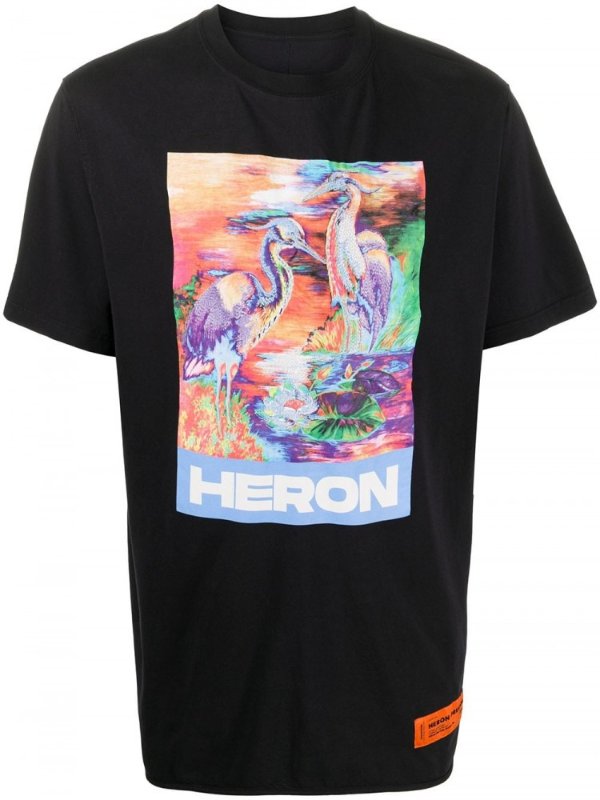 Heron Cotton T-shirt