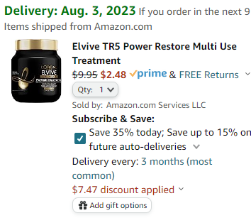 Elvive TR5 Power Restore Multi Use Treatment