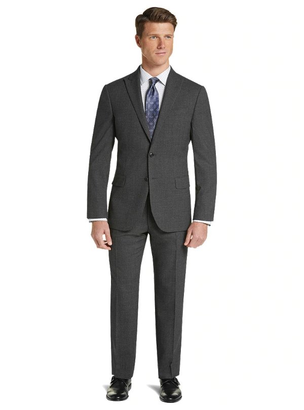1905 Collection Slim Fit Mini Check Suit with brrr° Comfort - 1905 Suits | Jos A Bank