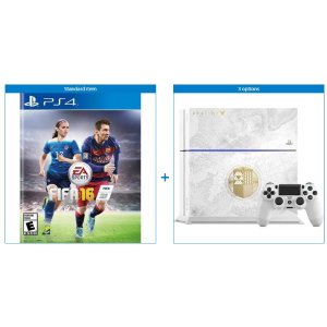 PlayStation 4 Limited Edition Destiny: The Taken King 500GB Bundle with FIFA 16