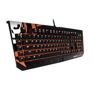 史低价：Razer 黑寡妇 RGB幻彩背光游戏机械键盘黑色行动3特别版