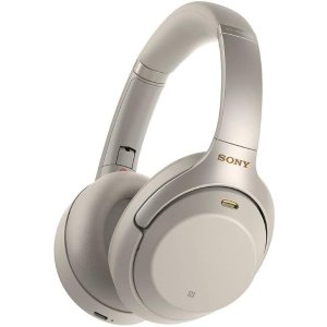 Sony WH-1000XM3 无线降噪耳机 银色