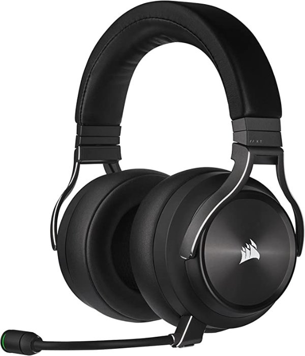 Virtuoso RGB Wireless XT High-Fidelity Gaming Headset with Bluetooth and Spatial Audio - Works with Mac, PC, PS5, PS4, Xbox Series X/S - Slate
