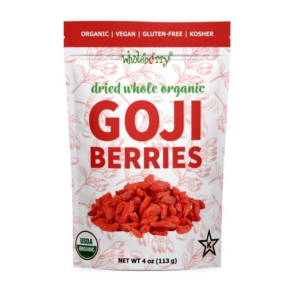 Wholeberry Organic Goji berries 4oz