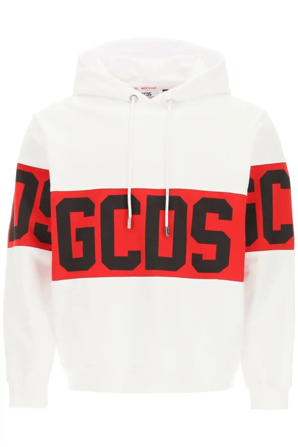 hoodie with logo band