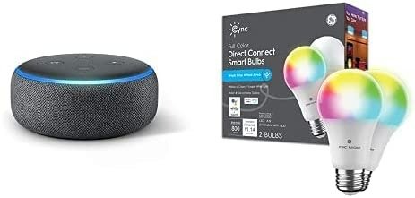 Echo Dot 3代+智能灯泡2个