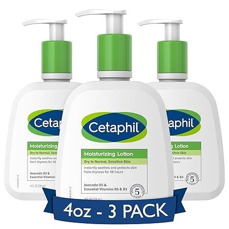 Amazon CETAPHIL身体乳3瓶装热卖 滋润温和