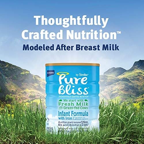 Pure Bliss婴儿肥转基因含铁奶粉，900克