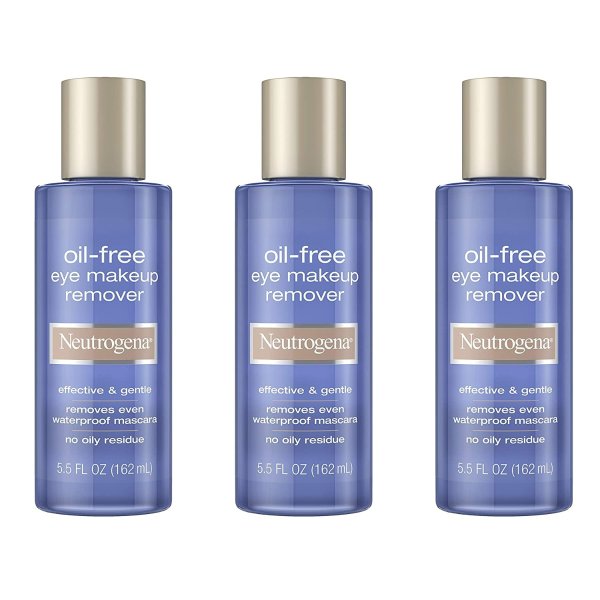 Gentle Oil-Free Eye Makeup Remover & Cleanser for Sensitive Eyes
