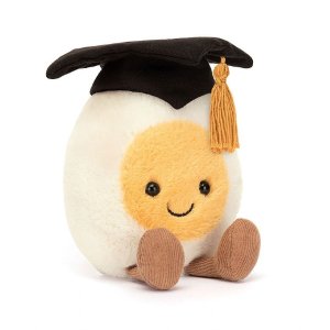 JellycatAmuseable Boiled Egg Graduation