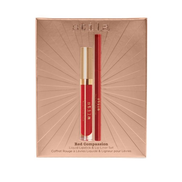 Red Compassion Liquid Lipstick & Lip Liner Set