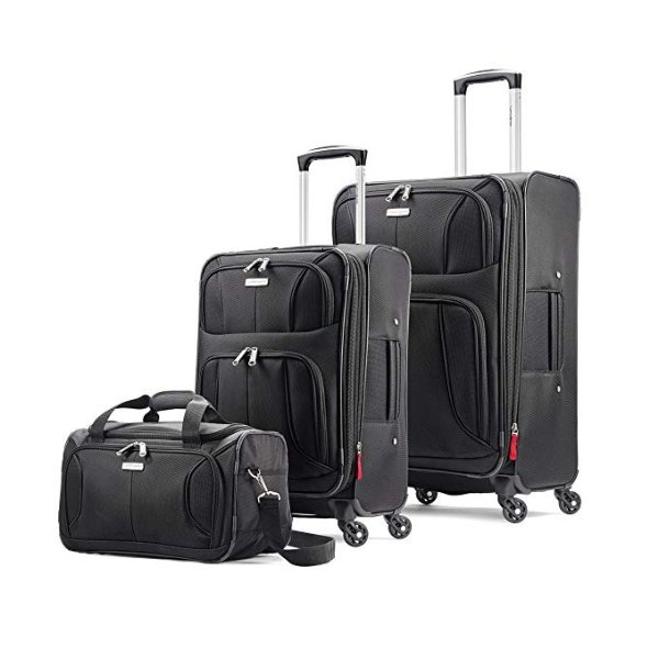 Aspire xLite Expandable Softside Luggage Set with Spinner Wheels