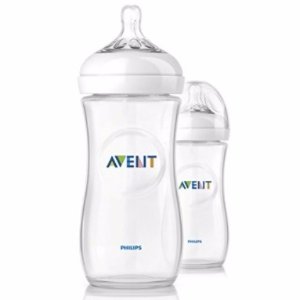 Philips Avent Natural Baby Bottles, 11 Ounce, (2 Pack)