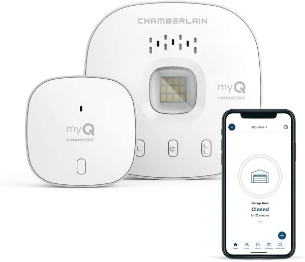 myQ Smart Garage Control - Wireless Garage Hub and Sensor with Wifi & Bluetooth