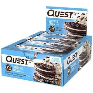 Quest Bar - COOKIES & CREAM (12 Bars) by Quest Nutrition at the Vitamin Shoppe