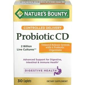 Controlled Delivery Probiotic CD Caplets, 30CT