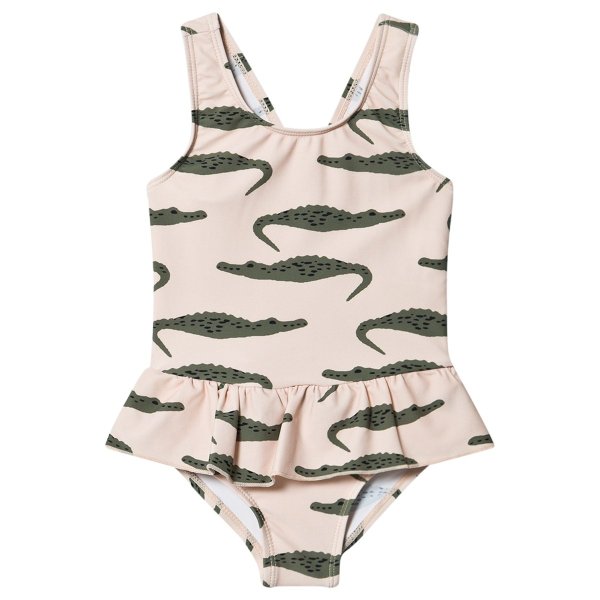 Pink Crocodile Algarve Swimsuit | AlexandAlexa
