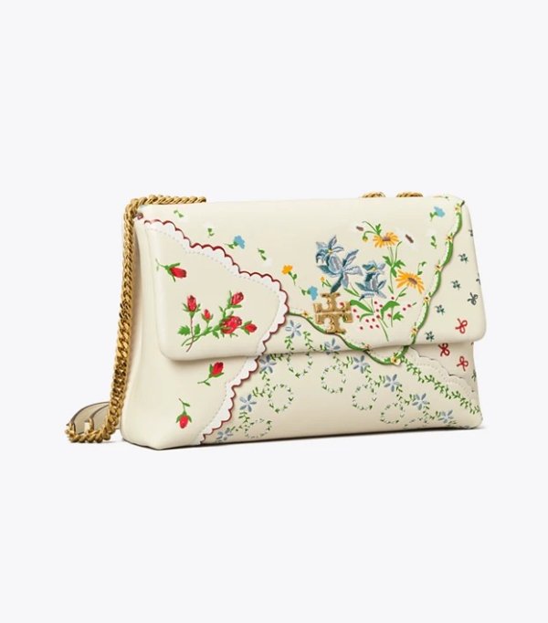 Kira Mixed-Floral Convertible Shoulder Bag