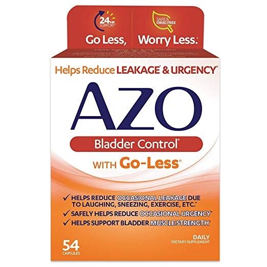 Bladder Control® with Go-Less® Daily Supplement | Helps Reduce Occasional Urgency* | Helps reduce occasional leakage due to laughing, sneezing and exercise††† | 54 Capsules