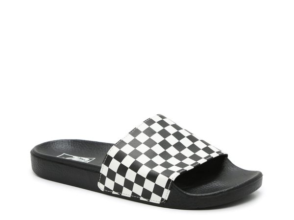 Checkerboard Slide Sandal - Men's