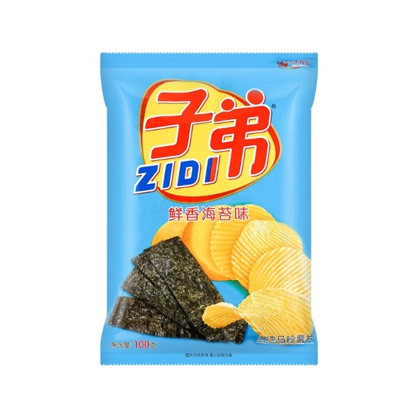 Potato Chips Seaweed Flavor 100g