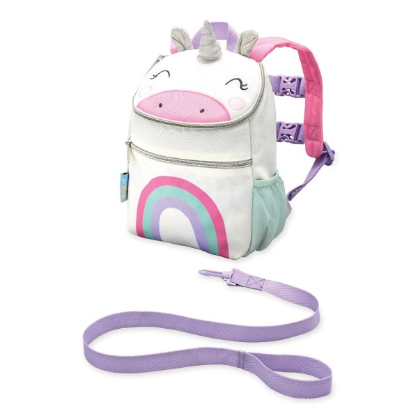 On The Goldbug Unicorn Backpack Harness with Removable Tether