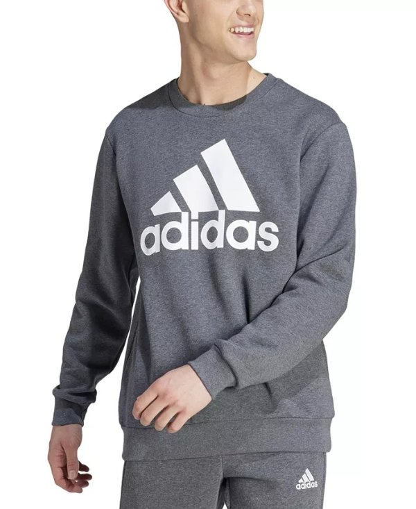 Men's Essentials Fleece Big Logo Sweatshirt