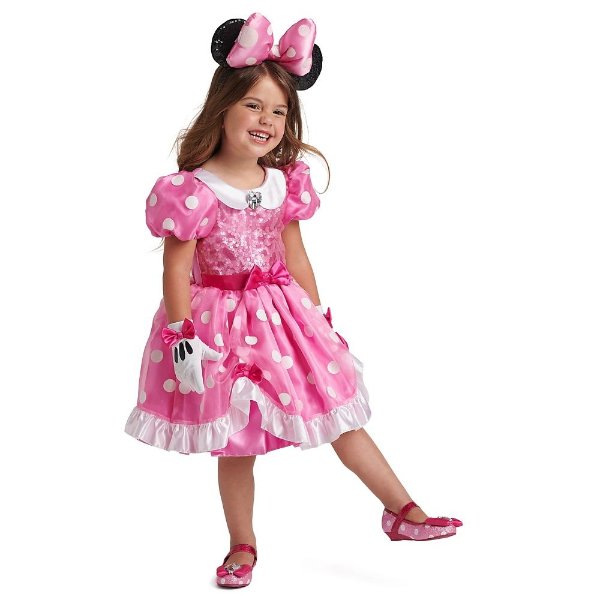 Minnie Mouse Costume for Kids - Pink | shopDisney