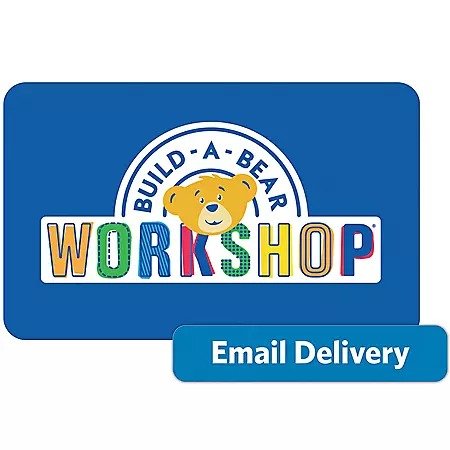 Build-A-Bear $50 电子礼卡 邮件发送