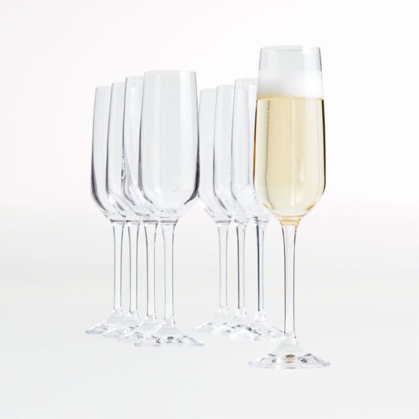 Nattie Champagne Glass Flute + Reviews
