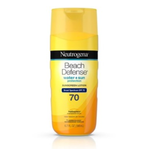 Neutrogena Beach Defense Body Sunscreen Lotion with SPF 70, 6.7 oz
