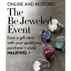 with Jewelry Purchase @ Neiman Marcus
