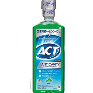 ACT Anticavity Zero Alcohol Fluoride Mouthwash18 fl. oz.