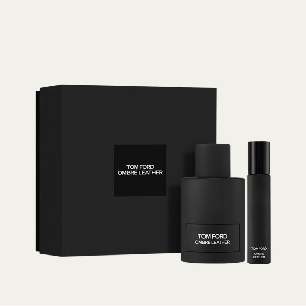 Ombre Leather Eau De Parfum Set with Travel Spray