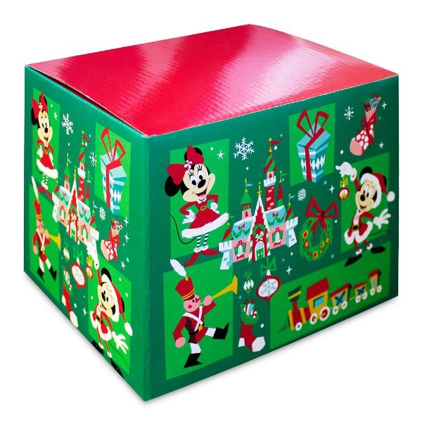 Mickey and Minnie Mouse Holiday Gift Box – Mug Size | shopDisney