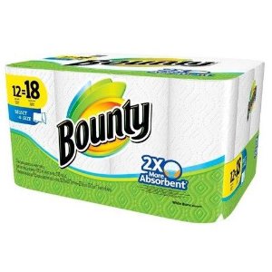 Bounty Select-A-Size White Paper Towels 12 Giant Rolls