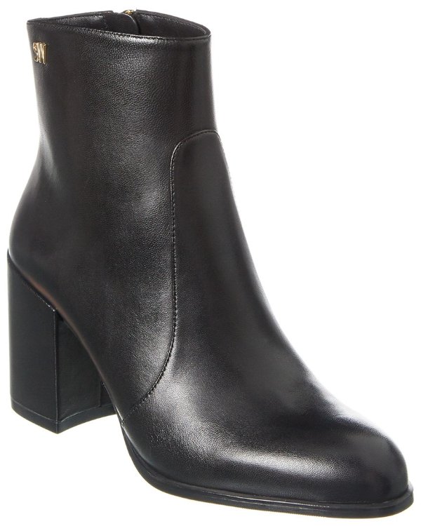 Quinn Leather Ankle Bootie