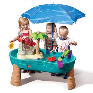 史低价：Step2 幼儿游戏水桌闪购，带遮阳伞