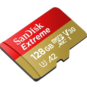 SanDisk Extreme microSD UHS-I U3 A2 Memory Card