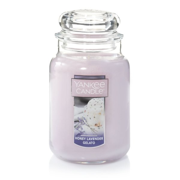Honey Lavender Gelato Original Large Jar Candles - Large Jar Candles | Home Fragrance US