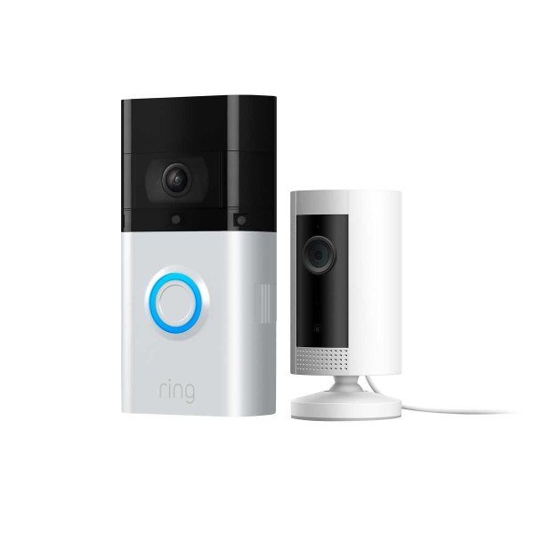 Video Doorbell 3 Plus With Indoor Security Cam