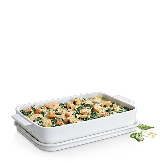 Clever Cooking 11.75" Rectangular Baking Dish with Lid