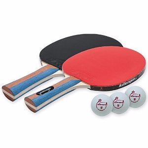Killerspin JETSET 2 Table Tennis Paddle Set with 3 Balls