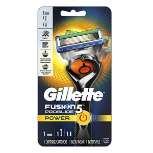 Gillette Fusion5 ProGlide Power Men's Razor with 1 Razor Blade Refill and 1 Battery, Mens Fusion Razors / Blades
