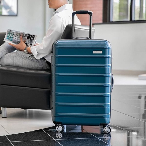 Omni 2 Hardside Expandable Luggage with Spinner Wheels, Carry-On 20-Inch, Nova Teal