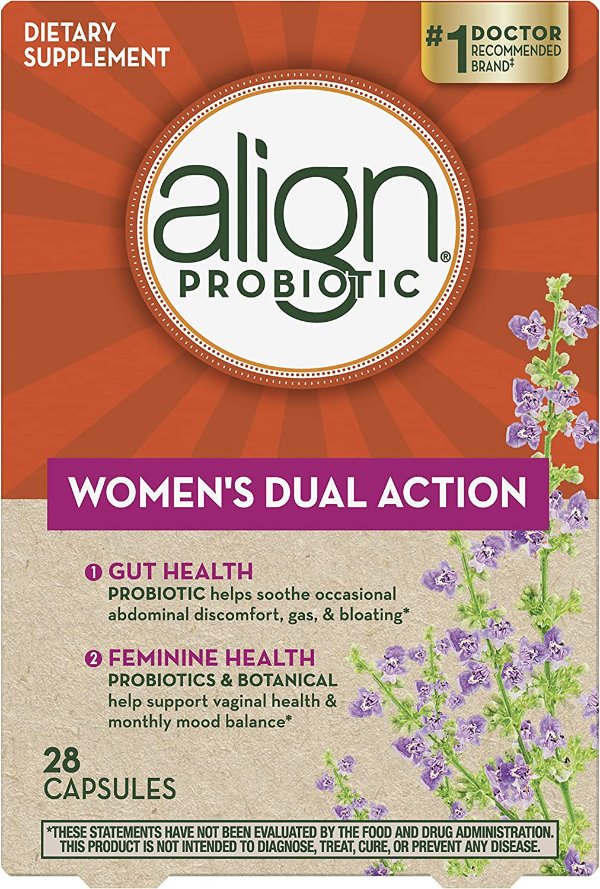 Align Women's Dual Action Probiotic 28 Capsules
