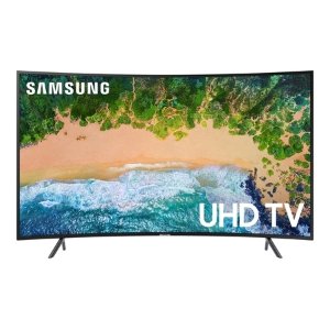 SAMSUNG UN65NU7300 65" 4K 曲面智能电视