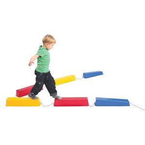 Edx Education Step-a-Logs - in Home Learning Supplies for Physical Play